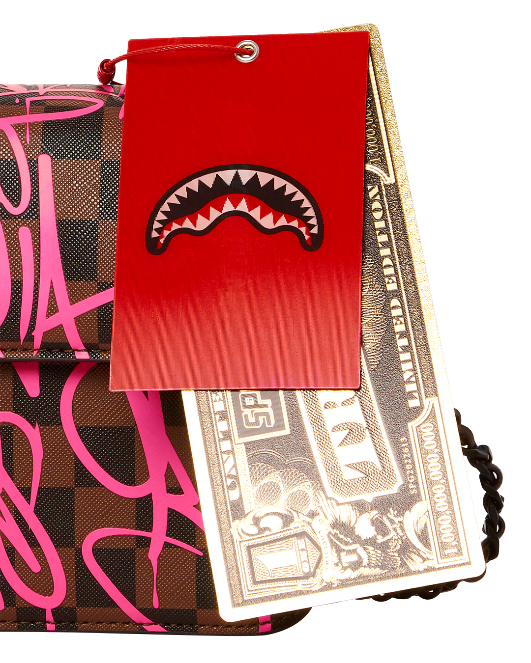 JETGRAPHIX SHARKCHAIN HANDBAG