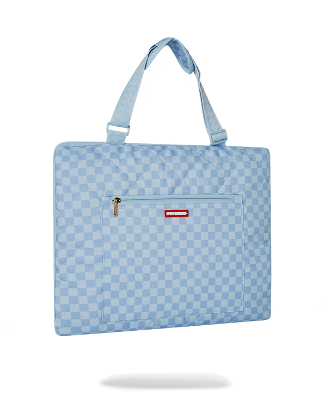 SHARK ISLAND PACKABLE BEACH MAT BLANKET WATER RESISTANT CONVERTIBLE TOTE