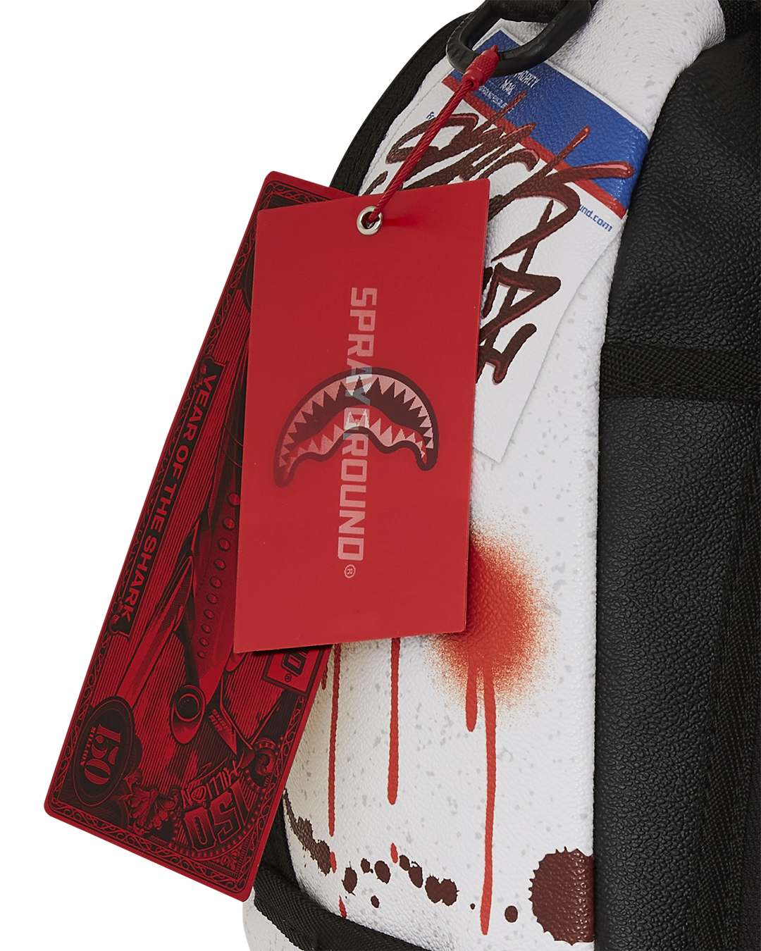 JETBLAST SIGN ON THE RUNWAY BACKPACK